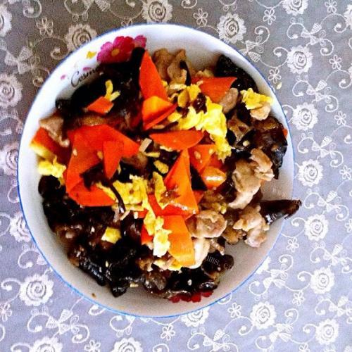 「自创」木须肉