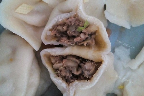 香菇莲藕饺子