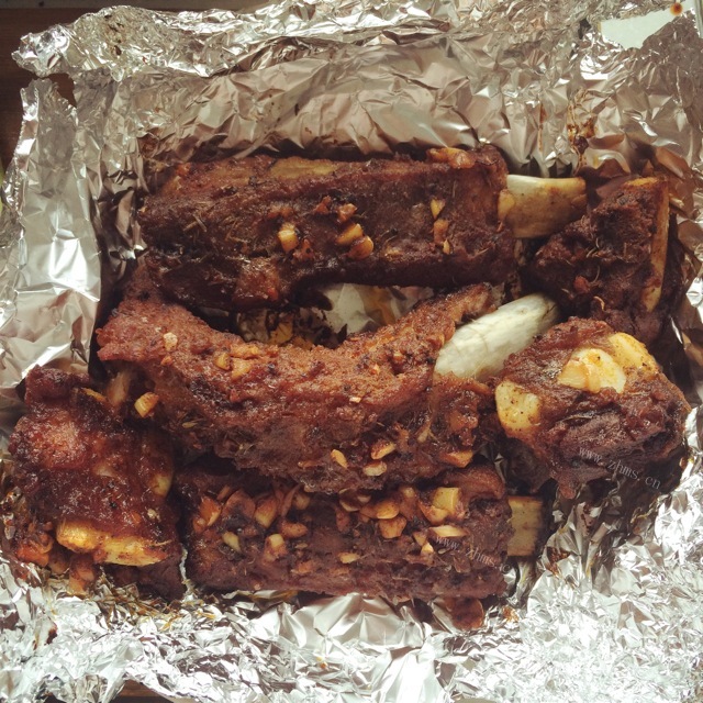 健康美食红烧排骨