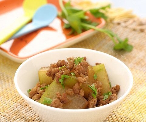 肉末烧冬瓜