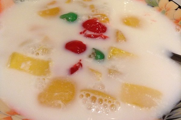 地瓜（红，紫，白薯）糯米团椰奶甜品