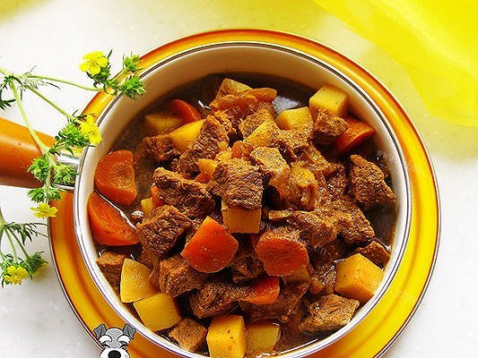咖喱牛肉