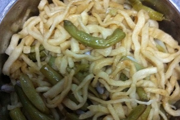 豆角焖面