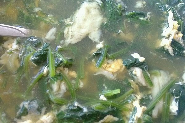 菠菜鸡蛋汤