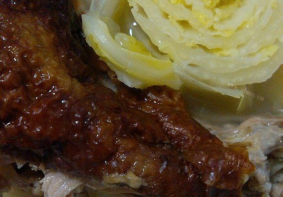 白菜豆腐鸭架汤