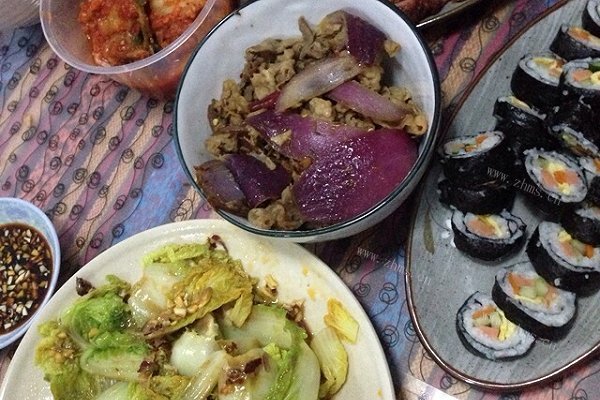 紫菜包饭家常版