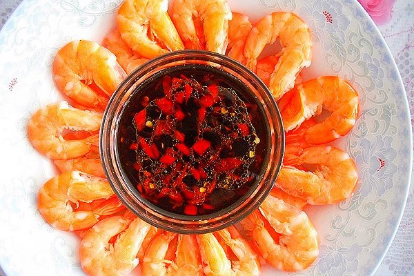家常白灼虾