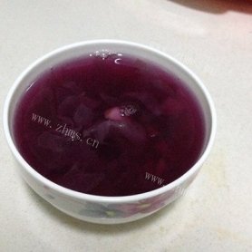 紫薯银耳百合汤