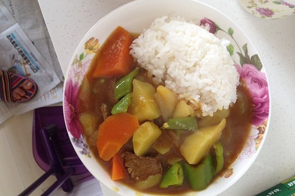咖喱牛肉饭