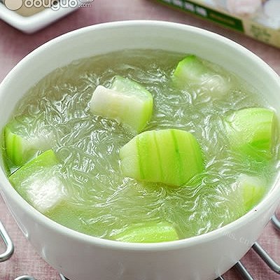 秘制-絲瓜冬粉湯