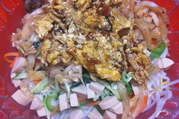 稍作修改的泡菜拌饭