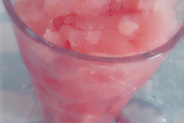 夏日西瓜沙冰