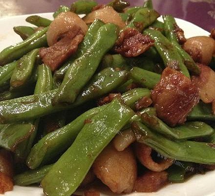 肉焖扁豆