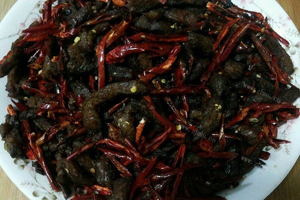 麻辣牛肉干