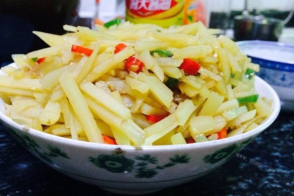 「凉菜」小米辣拌土豆丝