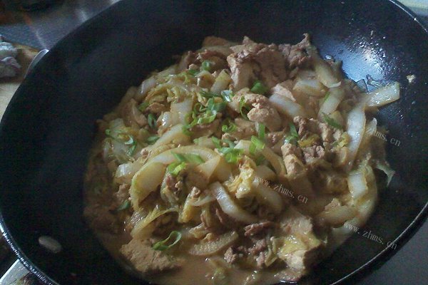 白菜炖豆腐