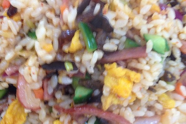 七色炒米饭