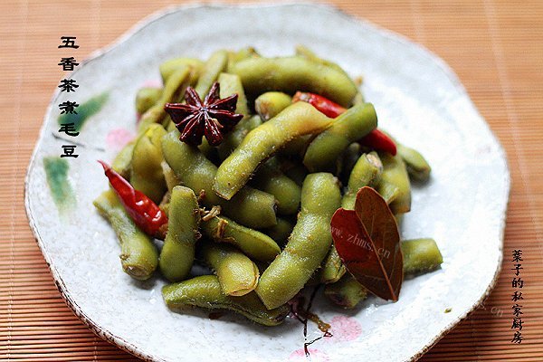 DIY-五香茶煮毛豆
