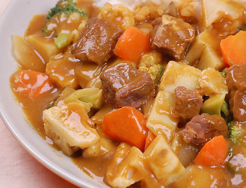 简易咖喱鸡肉