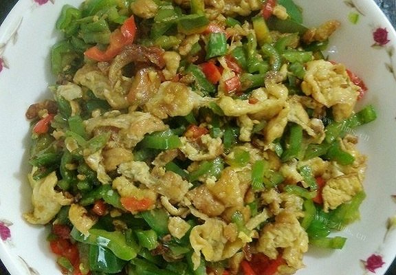 青椒炒蛋