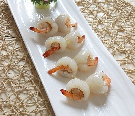 #美食派#荔枝虾球