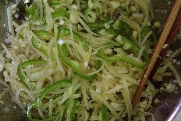 凉拌土豆丝