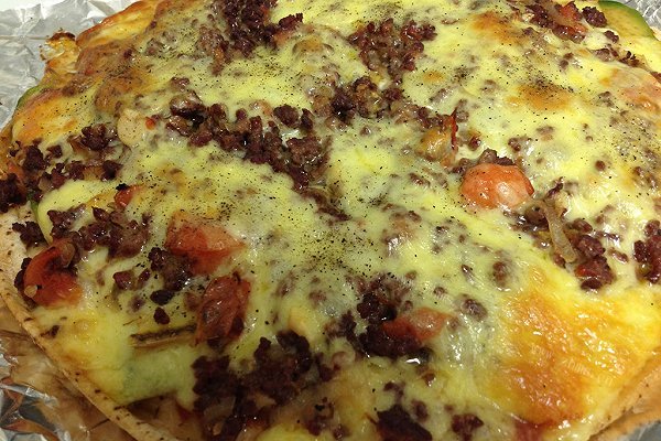 正儿八经的简易pizza