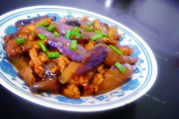 肉末炒茄子
