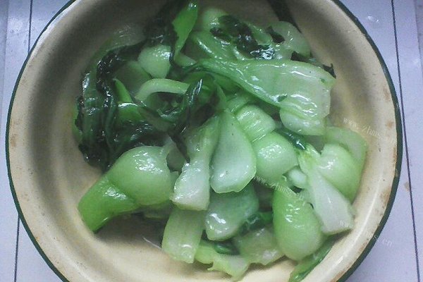 家常爆炒上海青