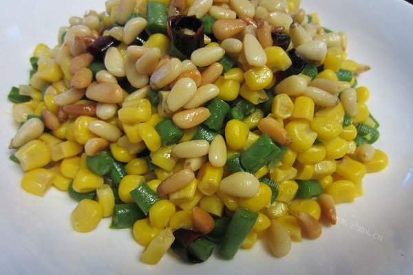 香辣玉米四季豆