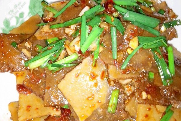 凉拌烟熏豆干/香干