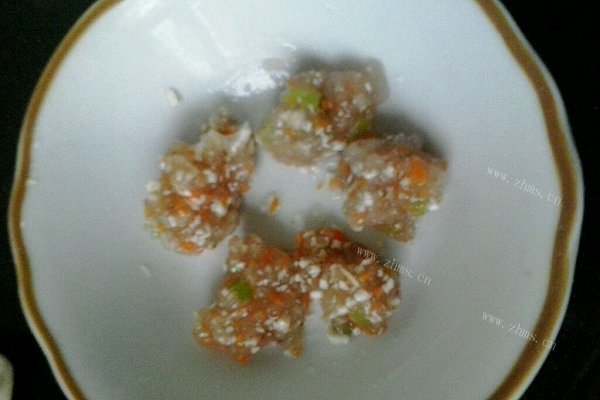 自制鳕鱼丸子
