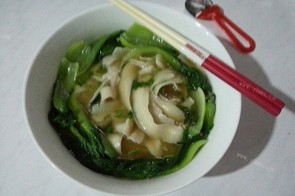 家庭版鸡汤刀削面