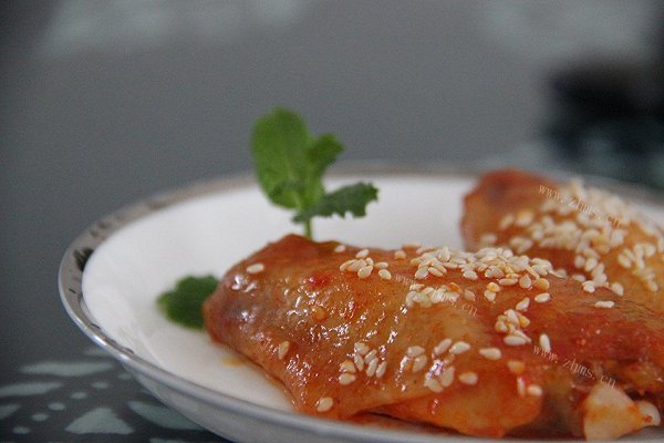 自制白芝麻奥尔良鸡翅