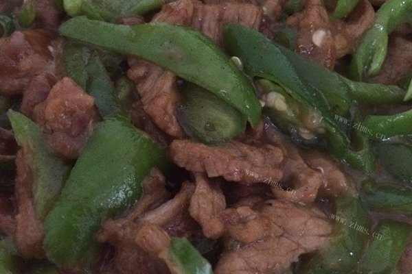 家庭版尖椒炒肉