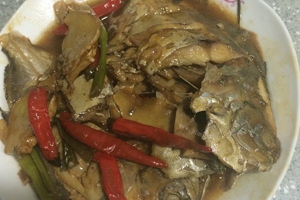红烧鲳鱼