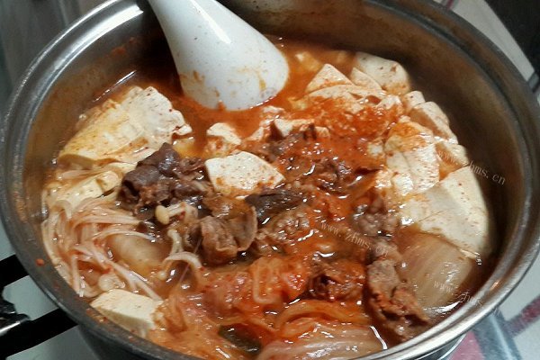 泡菜肥牛汤