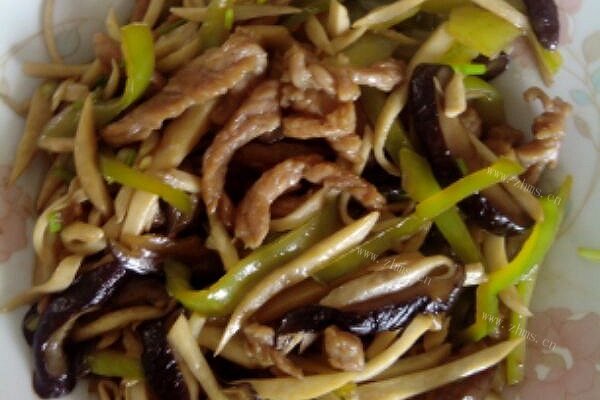 双茹青椒牛肉丝