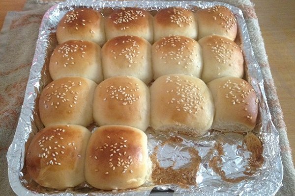 蜂蜜牛奶小餐包