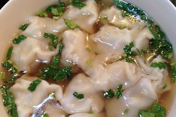 鲜肉大葱混沌