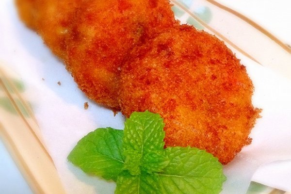 日式鲜虾土豆可乐饼