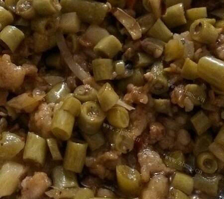 美味肉末豇豆
