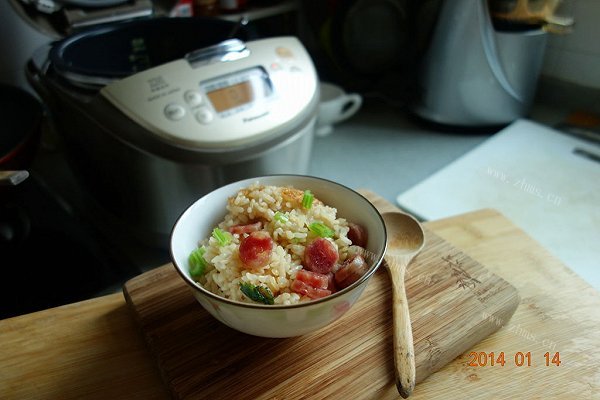 腊味煲仔饭－松下电饭锅试用