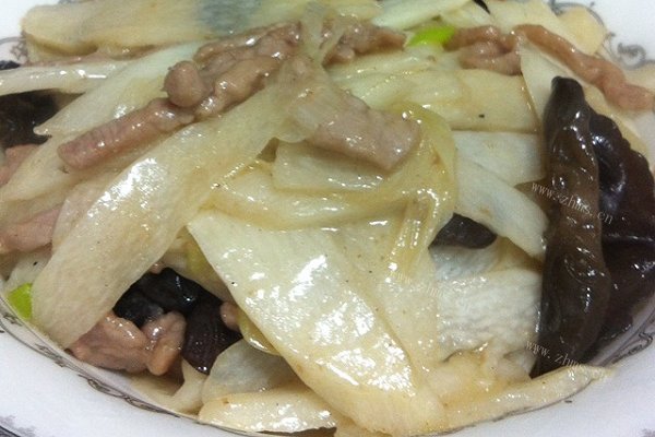 家庭山药肉片
