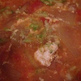 家常冬瓜西红柿疙瘩汤