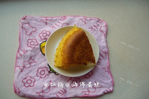 巧用电饭煲做海绵蛋糕