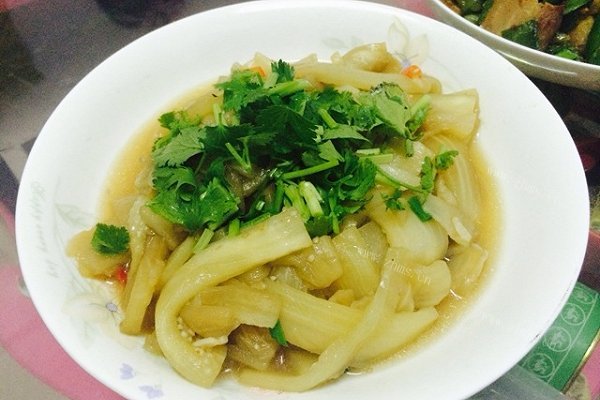 水煮茄子