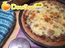 美味的猪肉丸子PIZZA