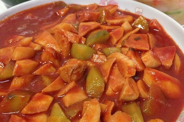 小熊家茄汁杏鲍菇