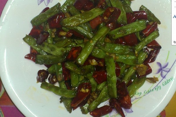 家常干煸四季豆